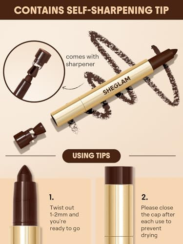 Sheglam Bold Moves Cream Eyeliner Pencil-Brown