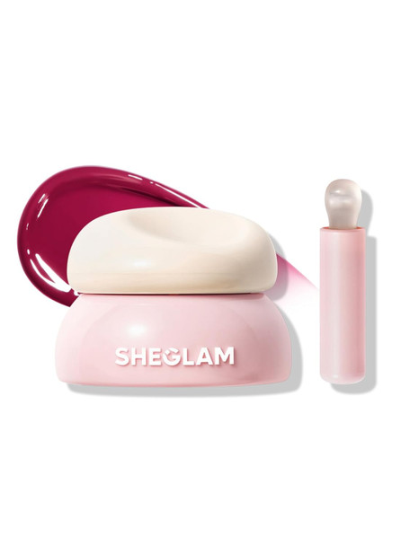 Sheglam Hydra Jelly Pocket Lip Jam Hydrating Nourishing Lip Gloss Moisturizing Lip Makeup-Guava Glow