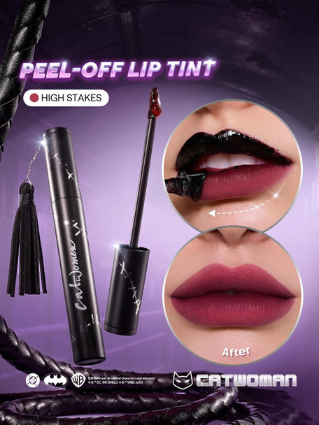 Sheglam Catwoman I Am Not A Kitten Peel-Off Lip Tint-High Stakes