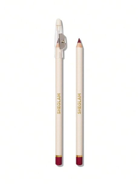 Sheglam Lip Facts Lip Liner Highly-Pigmented Pencil For Shaping & Sculpting Lips Long-Lasting Creamy Make Up-Mojave