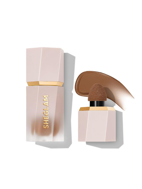 Sheglam Sun Sculpt Cool Toned Liquid Contour Stick Long Lasting Cream Bronzer Makeup - Golden Sun