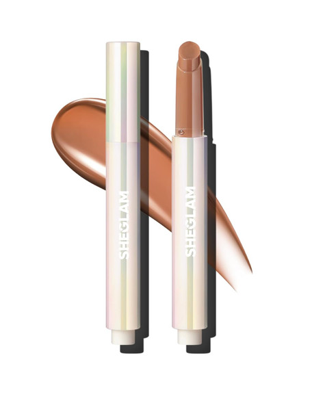 Sheglam Poutperfect Moisturizing Solid Lip Gloss Non Sticky Lipstick With Coconut Oil - Pink Flamingo