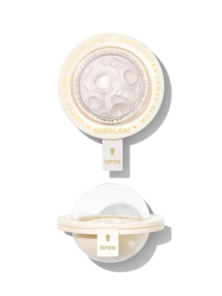 Sheglam Lunar Glow Highlighter Silky Creamy Eyeshadow-Vanilla Frost Shimmery Finish Vanilla Frost