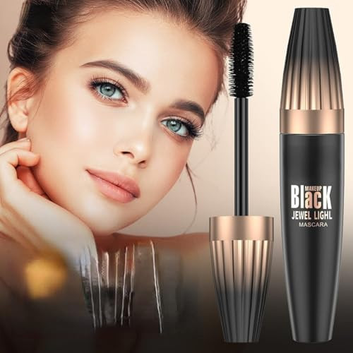 Sjxyoyds 2Pcs My Amazing Lash Mascara 4D Silk Fiber Mascara Waterproof Mascara Black Volume And Length For Long Full Lashes That Last All Day