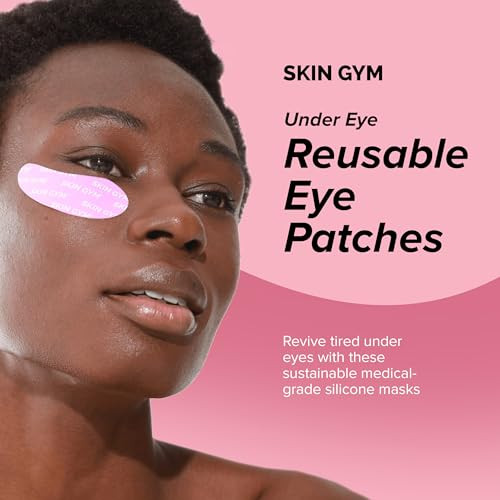 Skin Gym Re-Usable Eye Mask Medical Grade Silicone Mask For Under-Eye Hydration