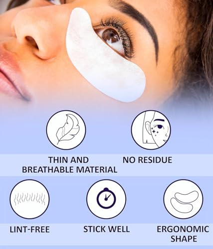 Stacy Lash Lightning Speed Eyelash Extensions Glue 5Ml + 100 Pairs Set Premium Under Eye Gel Pads For Eyelash Extension - Lint Free Patches With Vitamin C And Aloe Vera Supplies