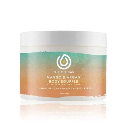 The Oil Bar Satsuma Type Scented Mango & Argan Body Souffle 8 Oz.