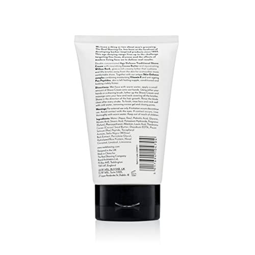 The Real Shaving Company Age Defence Traditional Shave Cream | 125Ml