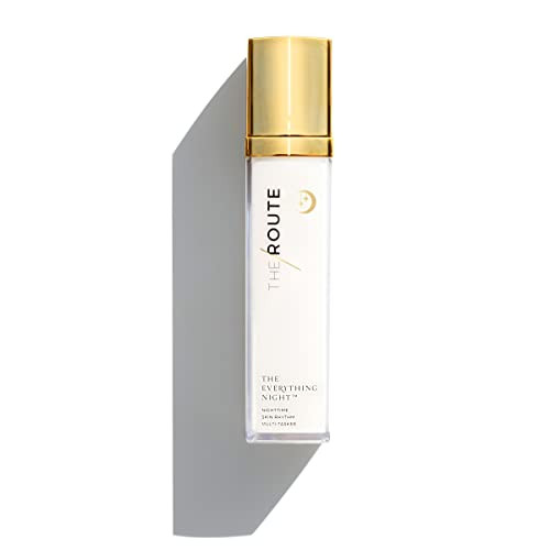 The Route Beauty The Everything Night Multi-Tasking Nighttime Active Moisturizer: Rejuvenates Restores And Balances (1.7 Fl Oz)