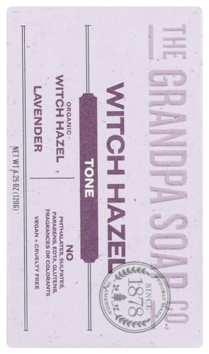Topnice Grandpa Soap Co. Grandpa'S Bar Soaps Witch-Hazel 4.25 Oz. - 2Pc
