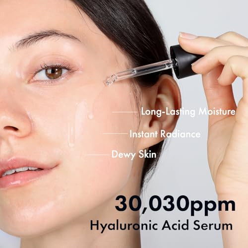 Tosowoong Hyaluronic Acid 3% Serum 30030Ppm Sodium Hyaluronic Acid Hydration Moisture Boosting Facial Serum For Fine Lines & Wrinkles Plump & Repair Dry Skin Korean Skin Care 30Ml 1.01 Fl.Oz.