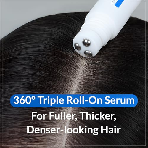 Tosowoong Real Relief Rolling Serum Hair Growth Serum Roll On With Biotin Caffeine Panthenol Menthol Soothes Itchy Flaky Scalp Non-Greasy Lightweight Korean Skincare 20Ml / 0.67 Fl. Oz.