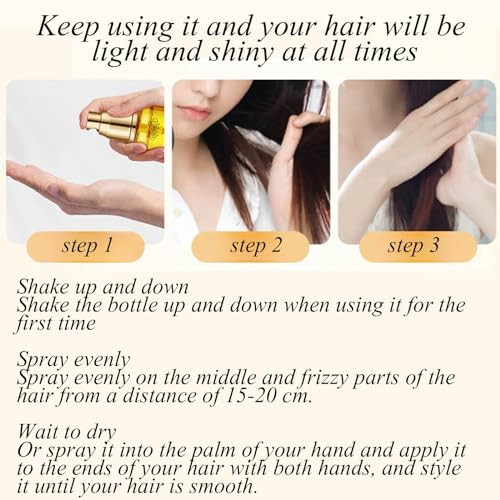 Tuoshitong Avocado Hair Essential Oil SprayHair Strengthening Treatment Hair Oil Lightweight Luminous Shine Jojoba Seed Pure Avocado Oil For Hair Treatment - Moisture Strength Repair