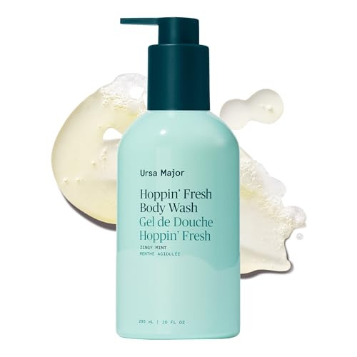 Ursa Major Hoppin Fresh Body Wash | Natural Body Wash To Cleanse Soothe & Hydrate Skin | Sulfate-Free Clean Ingredients Cruelty Free & Non-Toxic| For Men And Women | 10 Oz