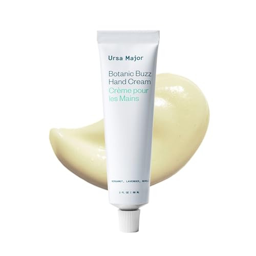 Ursa Major Botanic Buzz Hand Cream | Natural Hand Lotion | Lightweight Non-Greasy Moisturizer | Moisturizes Hydrates And Nourishes Skin | Vegan Cruelty-Free & Non-Toxic | 2Oz