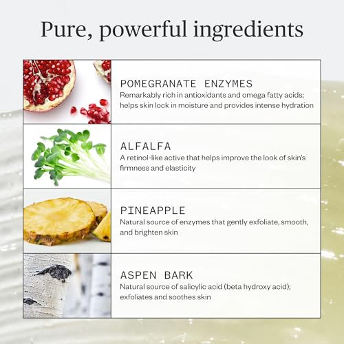 Ursa Major Natural Face Mask | Exfoliates Brightens And Clarifies Skin | Vegan Cruelty-Free Non-Toxic (1.57 Fluid Ounces)