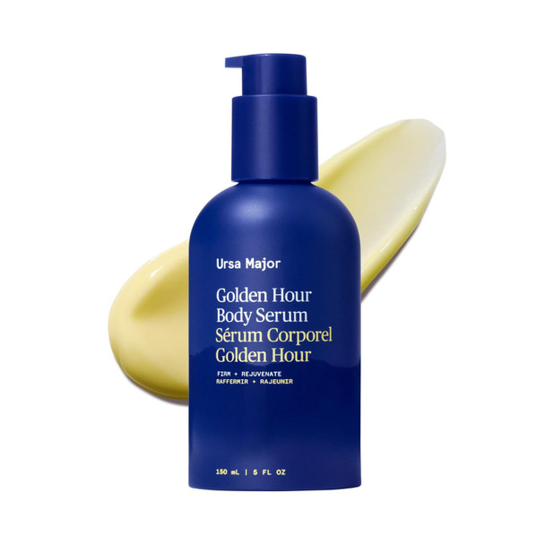 Ursa Major Golden Hour Body Serum | Firms Smooths & Revitalizes Skin S Appearance | Hydrates And Moisturizes | Evens Tone And Texture | Vegan Cruelty-Free Non-Toxic | 5 Ounce