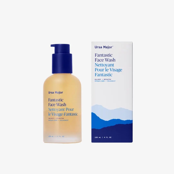 Ursa Major Fantastic Face Wash | Natural Vegan & Cruelty Free | Daily Foaming Facial Cleanser For Men & Women | 10.24 Oz
