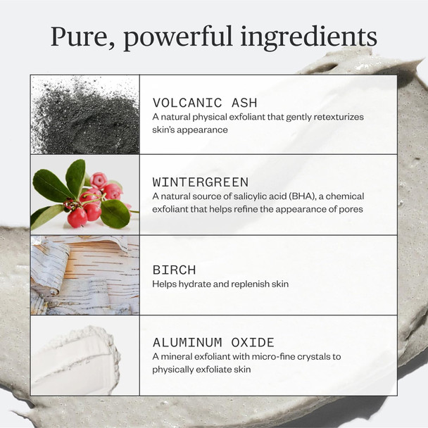 Ursa Major Green Slate Mineral Polish | Renew Appearance Of Dull + Uneven Skin | Exfoliates Skin To Smooth Refresh & Brighten | Vegan Cruelty-Free & Non-Toxic 3.88Oz