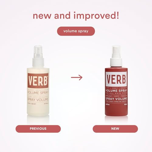 Verb Volume Spray 6.5 Fl Oz- Lightweight Volumizing Spray For Full-Bodied Lift-Vegan No Parabens Or Harmful Sulfates