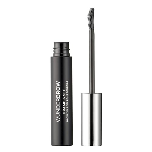 Wunderbrow Frame & Set Brow Gel Clear Eyebrow Gel For Long-Lasting Flexible Hold Flake-Free & Zero Residue