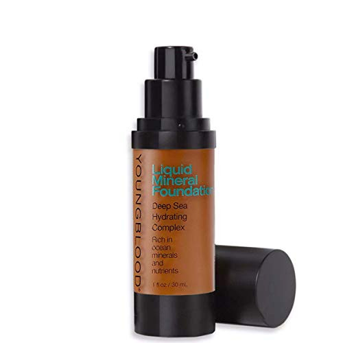 Youngblood Espresso Liquid Mineral Foundation Dewy Lightweight Full Coverage Vegan Cruelty Free Gluten-Free