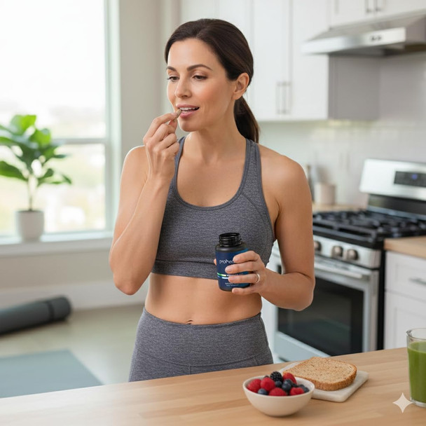 ProHealth Berberine Pro. Promotes Youthful Metabolism + Healthy Body Composition. with Alpha Lipoic Acid & Black Pepper Extract. 1200 mg per 2 Cap Serving 60 Caps