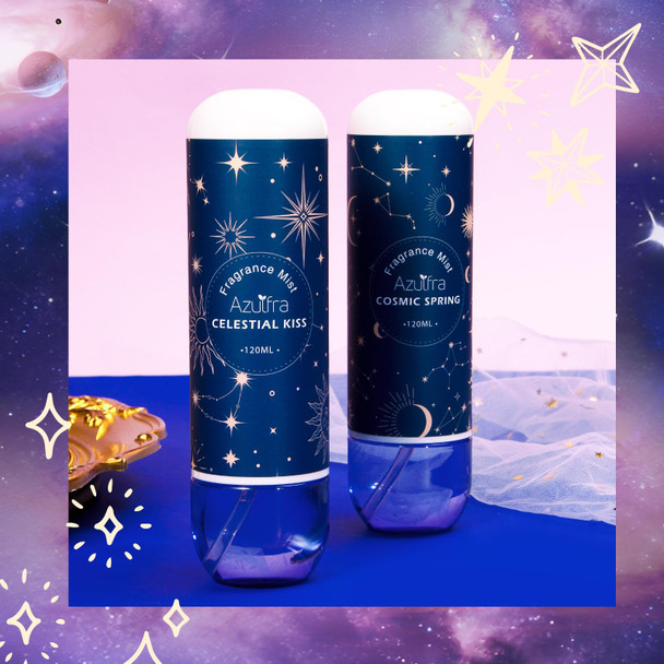 Azulfra Body Spray for Wowen Celestial Kiss Hair & Body Fragrance Mist Notes of Jasmine Raspberry 4 fl.oz
