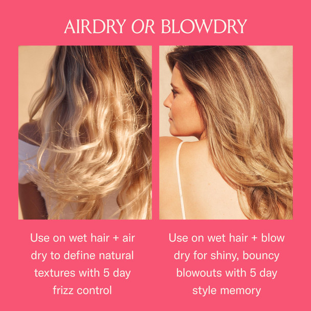 DAE Cactus Fruit 3-In-1 Styling Cream - Smooth Styles Prep Shiny Blowouts Defines Curls