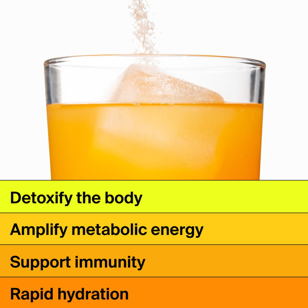 The Absorption Company Electrolyte Powder Packets - Workout Recovery & Hydration Drink Mix with Liposomal Glutathione, Vitamin C & Methylated B Vitamins - Mango Lemonade (14 Sticks)
