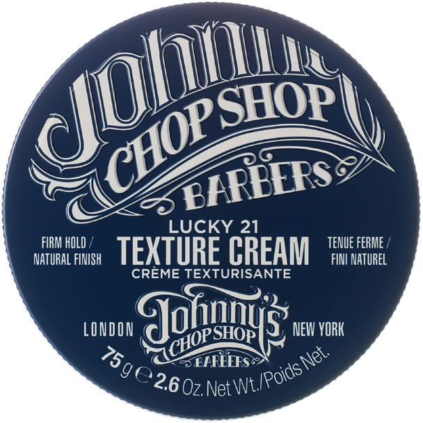 Johnny's Chop Shop - Lucky 21 Texturising Cream Firm Hold Hair Styler 75 g 2.6 oz
