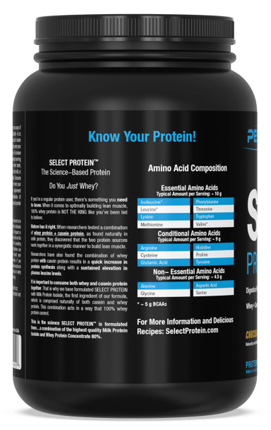 PEScience Select Protein Powder, Whey and Casein Blend, Lean Protein Powder for Women and Men, Low Calorie, Low Carb, Keto Friendly, Gluten Free, Chocolate Peanut Butter Cup - 27 Servings