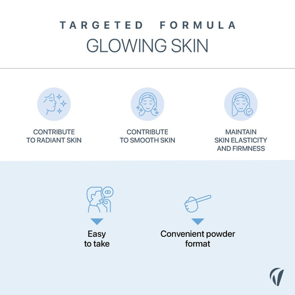 Hydrolysed Bovine Collagen Powder 5g Daily Dose - Unflavoured - Supports Smooth Radiant Skin & Skin Elasticity - Halal & Kosher - Vitavea