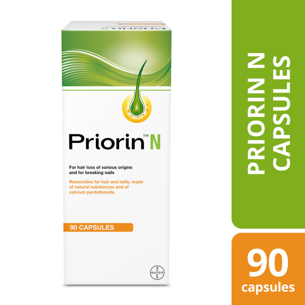 Priorin N Capsules Hair Loss Supplement Pack of 90's