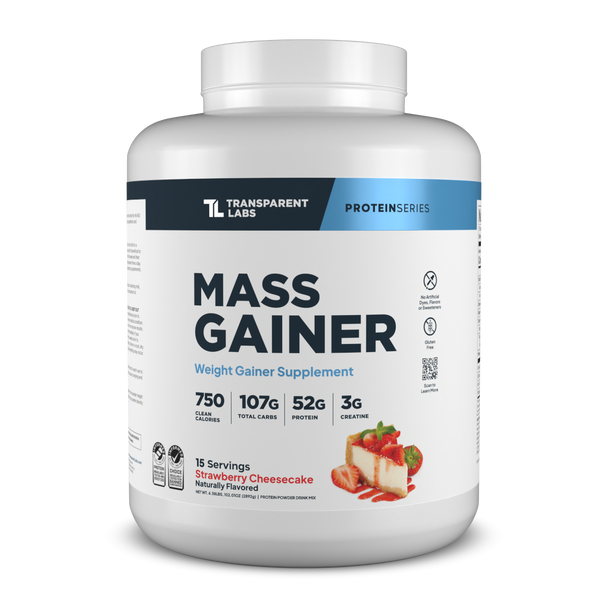 Transparent Labs Mass Gainer - Strawberry Cheesecake - 15 Serving