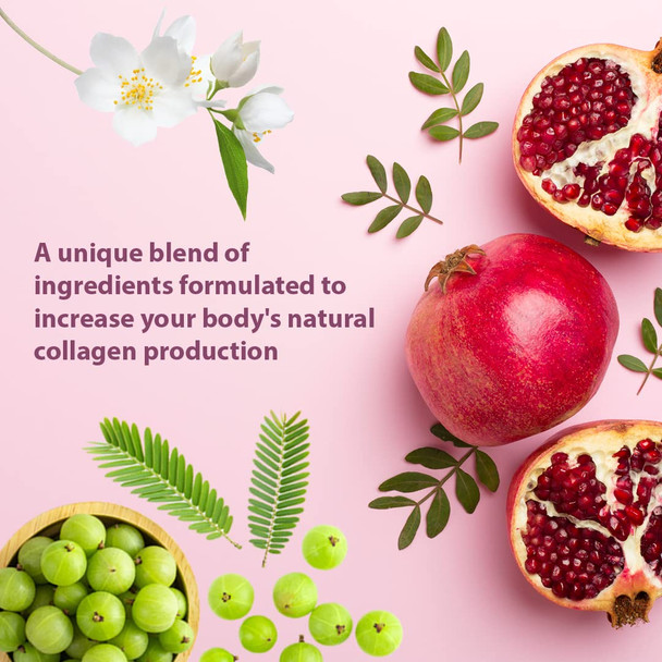 PlantFusion Vegan Collagen Beauty - Vegan Collagen Powder for Women - Hair Skin and Nails Vitamins - Gluten Free Non-GMO Non-Dairy (Strawberry Lemonade 18 Servings)