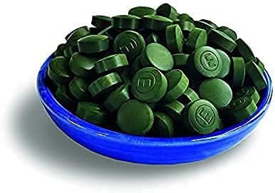 Earthrise Spirulina Pure Californian Spirulina 500 mg Vegan Gluten Free Keto Friendly Non -GMO Super Food high in Vitamins & Minerals. 1 LB Tablets (150 Serving)