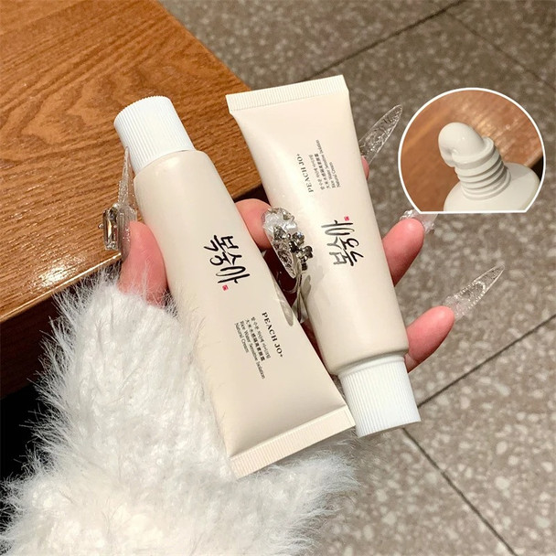 PEACHJO Korean Rice Extract Cream Spf50+ Hydrate Moisturizing Improve Dullness Even Out Brighten Skin Tone Last Light-feeling Concealer