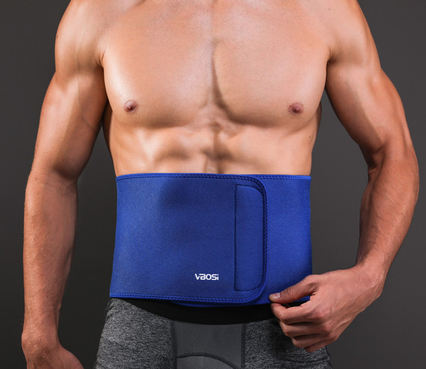 OIMG sport accessories Back Support Brace Belt Lumbar Lower Waist Double Adjust Back Pain Relief waist support