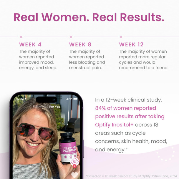 Premium Inositol Supplement - Myo-Inositol and D-Chiro Inositol Powder Plus Folate and Vitamin D - Ideal 40:1 Ratio - Hormone Balance & Healthy Ovarian Support for Women - Vitamin B8 - 30 Day Supply