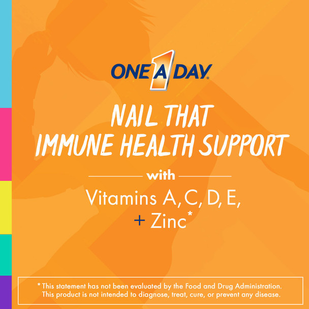 One A Day Women’s Multivitamin Supplement with Vitamins A C E B1 B2 B6 B12 Biotin Calcium and Vitamin D 150 count