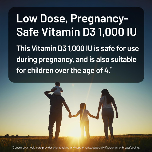 NatureWise Vitamin D3 1000iu (25 mcg) 1-Year Supply for Immune Support Healthy Muscle Function and Bone Health - Non-GMO Gluten Free in Organic Extra Virgin Olive Oil (Mini Softgel) 360 Count