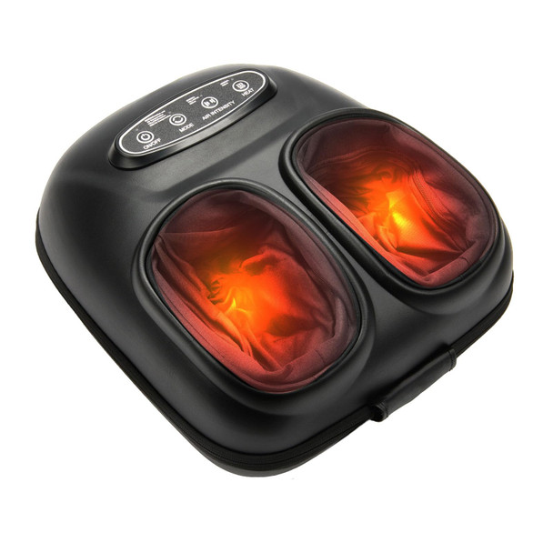 LINGTENG Foot Massager Heated Foot Massager Foot Massage with 3 Modes 3 Intensity Levels 15-Min Timer Birthday Gifts for Women Men Mothers Day Gifts Size up to 13"