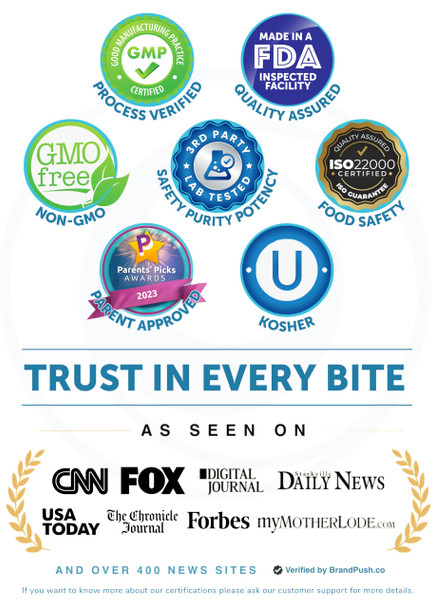 Lunakai USA Made Probiotic Gummies - 5 Billion CFUs Vegan Non-GMO Gluten-Free - Digestive & Immune Support for Women & Men - 60 Chewable Gummies