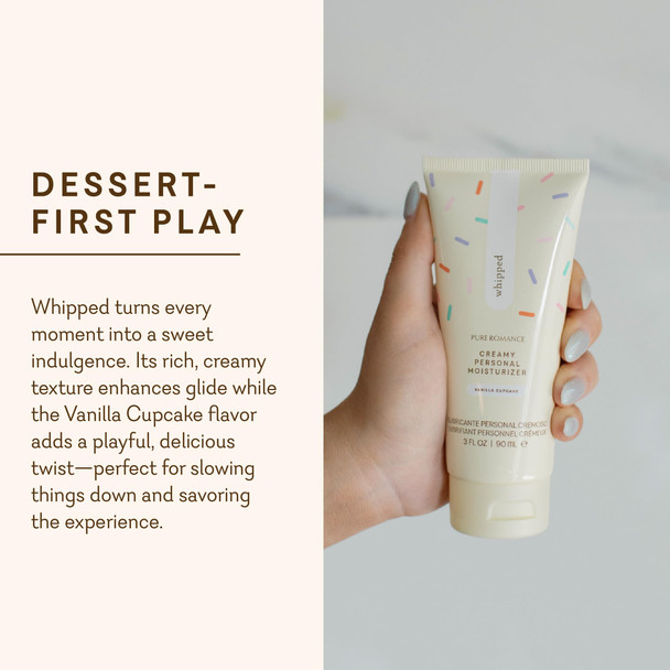 Pure Romance Whipped Vanilla Cupcake | Creamy Moisturizer