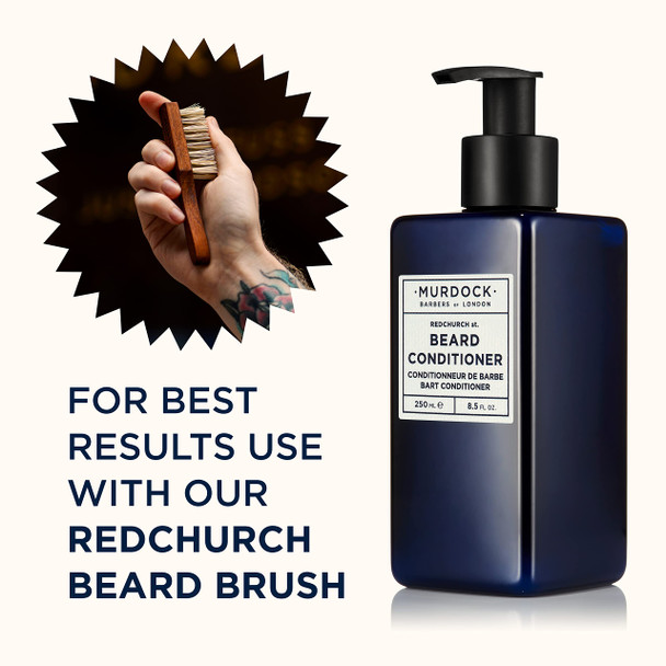 Murdock London Beard Conditioner for Men – Mens Beard Care Softener & Moisturizer with Clean Label Formula – Reduces Itch, Tangles & Hydrates Skin  (8.5 fl. oz.)