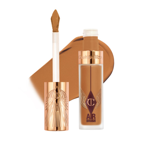 Charlotte Tilbury AIRbrush Flawless Blur Concealer - Longwear Concealer for Dark Circles Blemishes Redness & More - Hydrating Crease-Proof & Full Coverage with a Natural Matte Finish