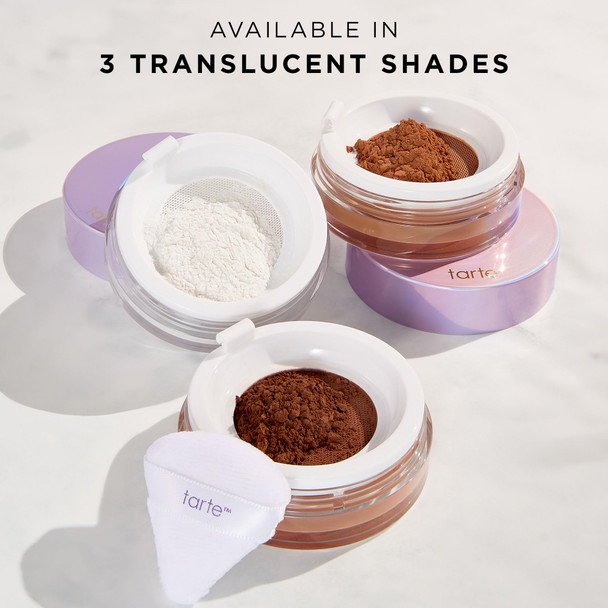 tarte creaseless setting powder – Loose Face Powder Lightweight Oil-Absorbing Formula for Longwear Finish Vegan & Cruelty Free