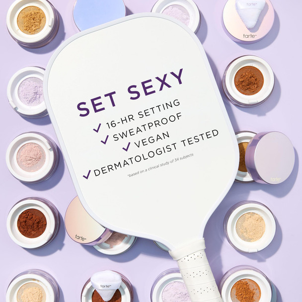 tarte creaseless setting powder – Loose Face Powder Lightweight Oil-Absorbing Formula for Longwear Finish Vegan & Cruelty Free