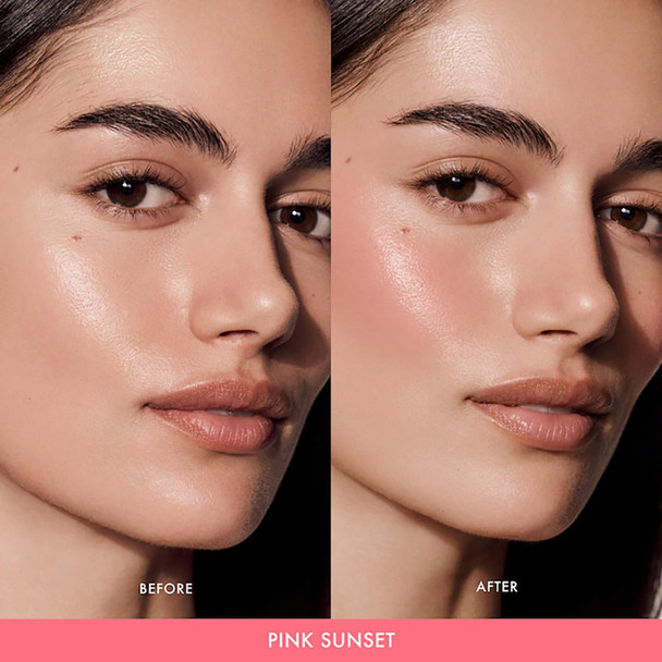 Summer Fridays Blush Butter Balm - Skincare-Infused Hydrating Cream Blush with Hyaluronic Acid Ceramides & Shea Butter for a Dewy Flush of Color - Cheek and Lip Tint - Pink Sunset (0.14 Oz)